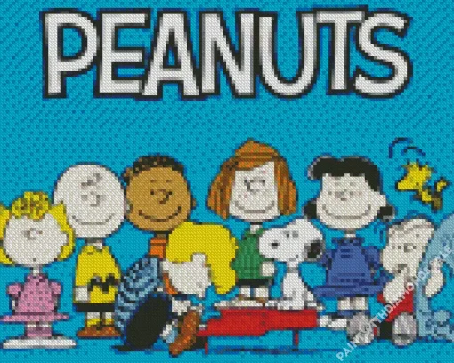 Peanuts Poster Diamond Painting