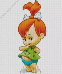 Pebbles Flintstone Diamond Painting