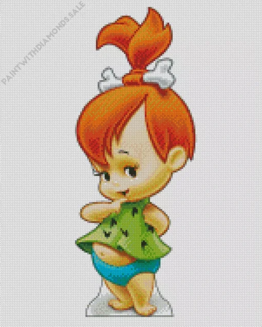 Pebbles Flintstone Diamond Painting