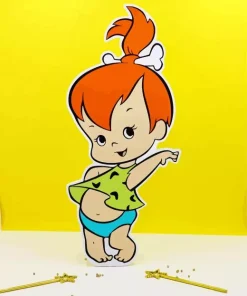 Pebbles Flintstone Character Diamond Painting