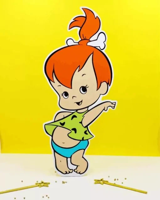 Pebbles Flintstone Character Diamond Painting