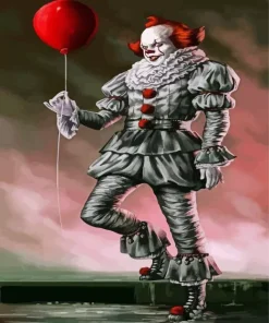 Pennywise The Dancing Clown From It Movie Diamond Painting