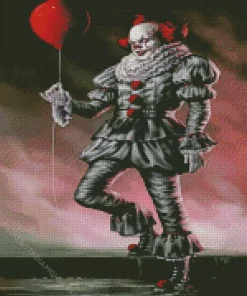 Pennywise The Dancing Clown From It Movie Diamond Painting