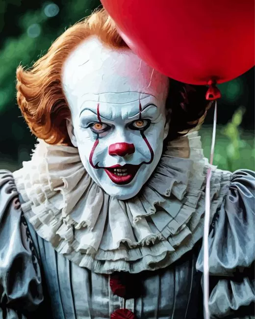 Pennywise the Dancing Clown in it Diamond By Numbers Pennywise The Dancing Clown In It Diamond Painting