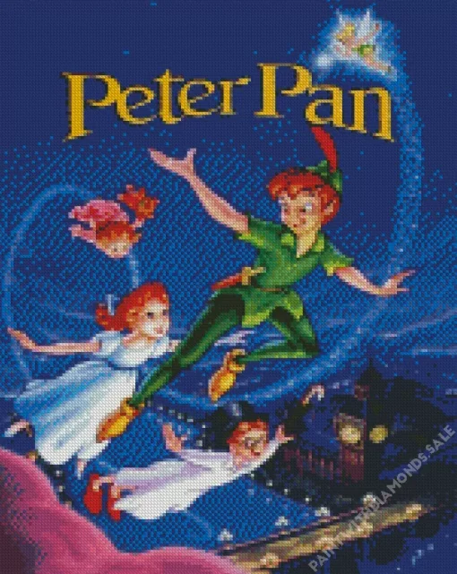 Peter Pan Animation Diamond Painting