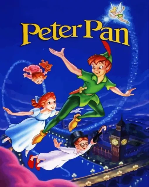 Peter Pan Animation Diamond Painting