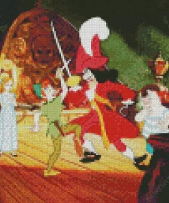 Peter Pan Cartoon Diamond Painting