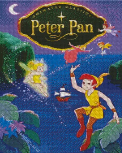 Peter Pan Poster Diamond Painting