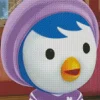 Petty Pororo The Little Penguin Diamond Painting