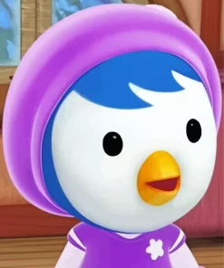 Petty Pororo The Little Penguin Diamond Painting