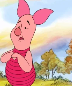 Piglet Character Diamond Painting