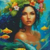 Pisces Girl Diamond Painting