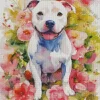 Pit Bull Diamond Painting