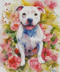 Pit Bull Diamond Painting