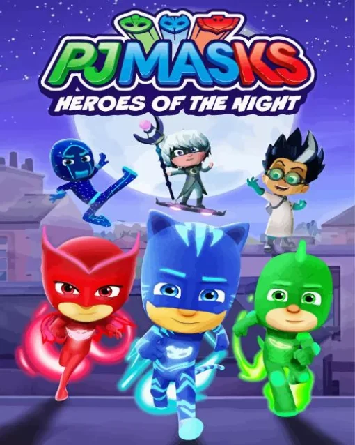 Pj Masks Diamond Painting