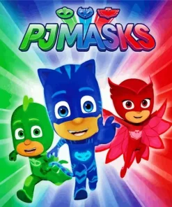 Pj Masks Animated Series Diamond Painting