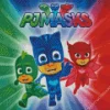 Pj Masks Animated Series Diamond Painting