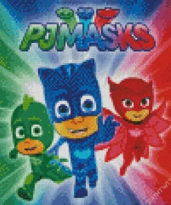 Pj Masks Animated Series Diamond Painting