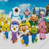 Pororo The Little Penguin Characters Diamond Painting