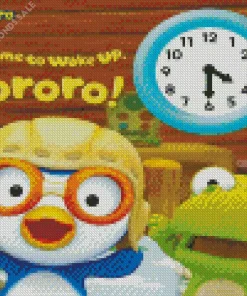 Pororo The Little Penguin Poster Diamond Painting