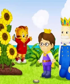 Prince Wednesday Daniel Tigers Neighborhood Diamond Painting