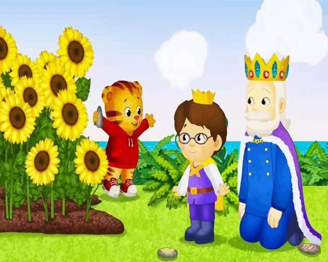 Prince Wednesday Daniel tigers neighborhood Diamond Dotz Prince Wednesday Daniel Tigers Neighborhood Diamond Painting