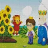 Prince Wednesday Daniel Tigers Neighborhood Diamond Painting