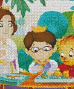 Prince Wednesday In Daniel Tigers Neighborhood Diamond Painting