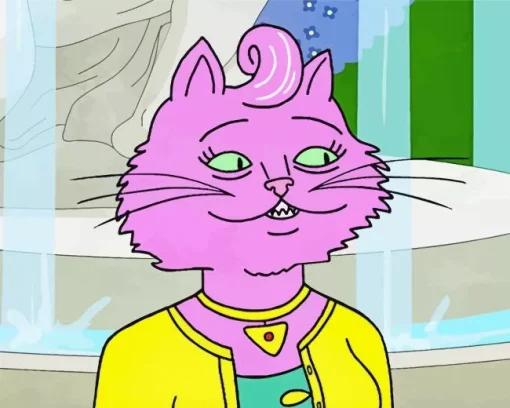 Princess Carolyn BoJack Horseman Diamond Painting