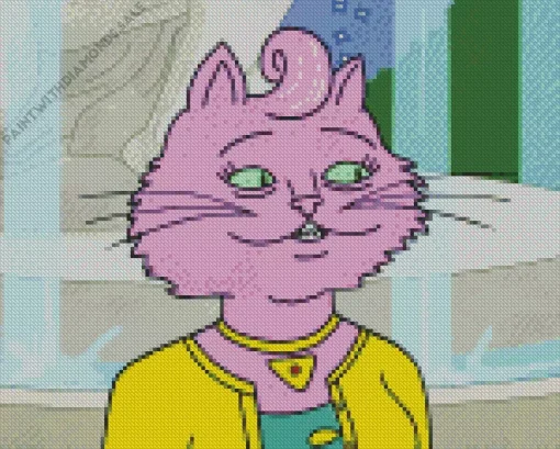 Princess Carolyn BoJack Horseman Diamond Painting