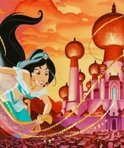 Princess Jasmine Diamond Paintings