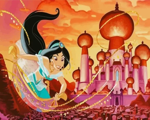 Princess Jasmine Diamond Paintings