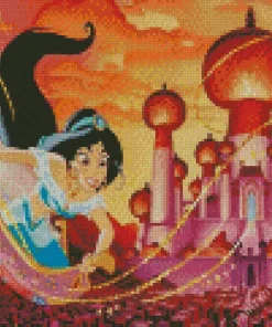 Princess Jasmine Diamond Paints