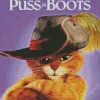 Puss In Boots Character Poster Diamond Painting