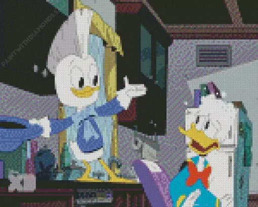 Quack Pack Animated Series Diamond Painting