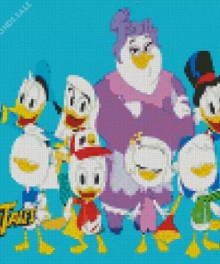 Quack Pack Animation Diamond Painting