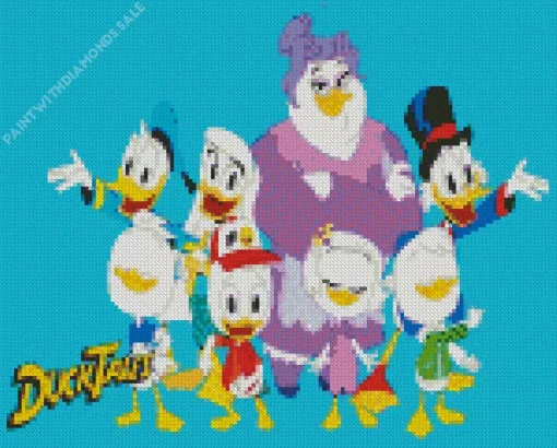 Quack Pack Animation Diamond Painting