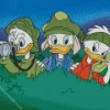 Quack Pack Cartoon Diamond Painting