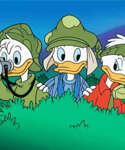 Quack Pack Cartoon Diamond Painting