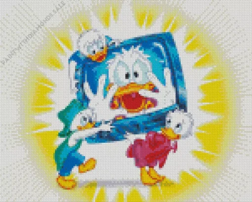 Quack Pack Characters Diamond Painting