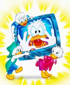 Quack Pack Characters Diamond Painting