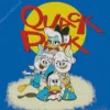 Quack Pack Poster Diamond Painting