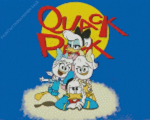 Quack Pack Poster Diamond Painting