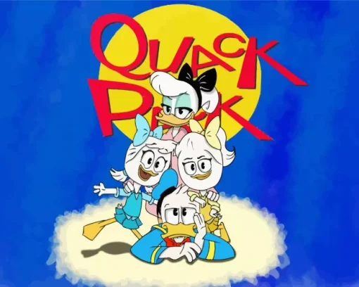 Quack Pack Poster Diamond Painting