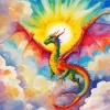 Rainbow Dragon Art Diamond Paintings