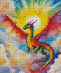 Rainbow Dragon Art Diamond Paints