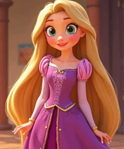 Rapunzel Diamond Painting