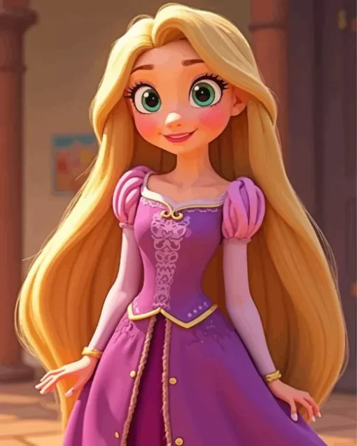 Rapunzel Diamond Painting