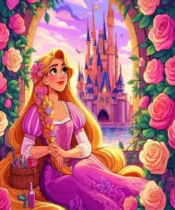 Rapunzel Princess Diamond Paintings