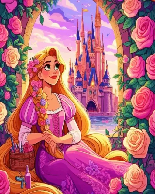 Rapunzel Princess Diamond Paintings